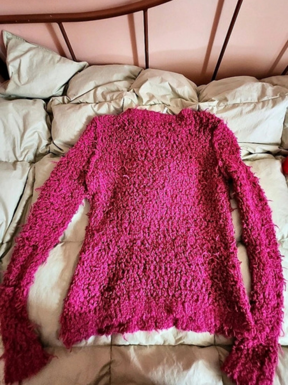 Free People Pink Crewneck Sweater